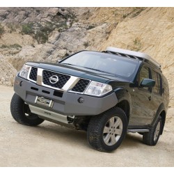 Pare-chocs acier support treuil Asfir pour Nissan Navara D40