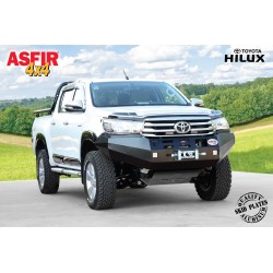 Pare-chocs acier support treuil Asfir pour Toyota Hilux 2016-2020