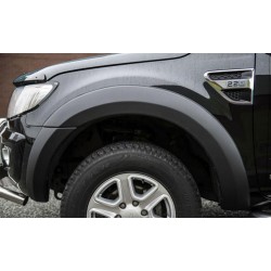 Elargisseurs d'ailes ABS Ford Ranger Double Cabine et Super cabine 2019-2021