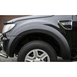 Elargisseurs d'ailes ABS Ford Ranger Double Cabine et Super cabine 2019-2021