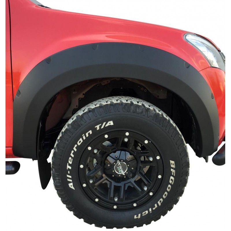 Elargisseurs d'ailes ABS Isuzu D-Max 2016-2020 Elargisseurs d'ailes ABS Isuzu D-Max 2016-2020