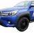 Elargisseurs d'ailes ABS vis apparentes Toyota Hilux 2016-2018