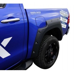 Elargisseurs d'ailes ABS vis apparentes Toyota Hilux 2016-2018