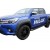 Elargisseurs d'ailes ABS vis apparentes Toyota Hilux 2016-2018