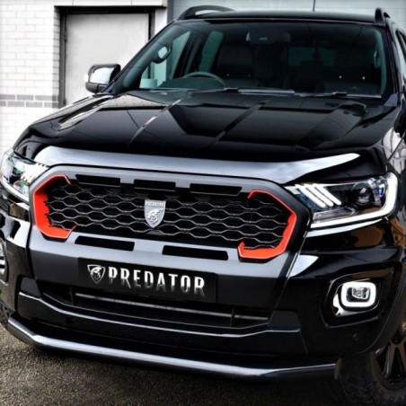 Calandre grille red accents Ford Ranger XLT Limited 2019-2021