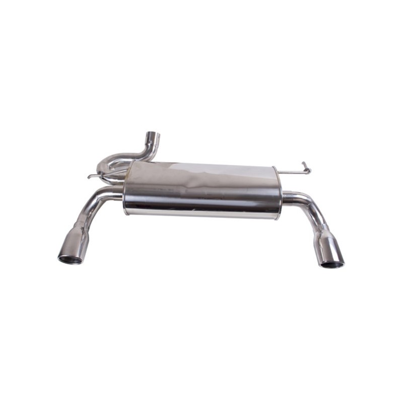 Silencieux d'échappement Rugged Ridge Inox Jeep Wrangler JK 3.6L V6 Silencieux d'échappement Rugged Ridge Inox Jeep Wrangler JK 3.6L V6