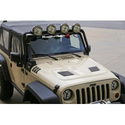 Capot moteur acier Rugged Ridge Jeep Wrangler JK