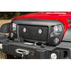 Kit calandre Grille Spartan Leds Rugged Ridge Jeep Wrangler JK