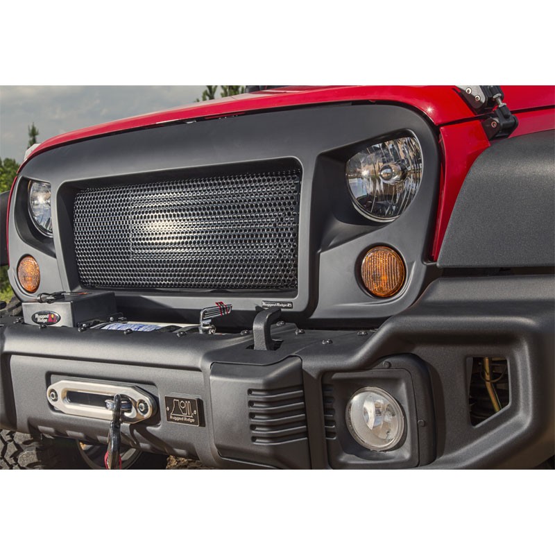 Kit calandre Grille Spartan Rugged Ridge Jeep Wrangler JK Kit calandre Grille Spartan Rugged Ridge Jeep Wrangler JK