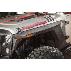 Extensions d'ailes acier Rugged Ridge Armor Jeep Wrangler JK