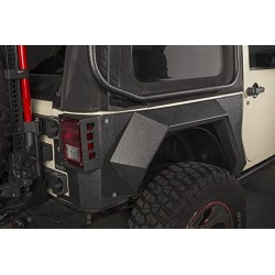 Extensions d'ailes arrière acier Rugged Ridge Armor Jeep Wrangler JK