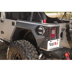 Extensions d'ailes arrière acier Rugged Ridge Armor Jeep Wrangler JK