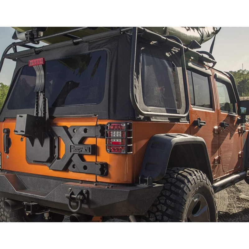 Support roue de secours HD Spartacus Rugged Ridge Jeep Wrangler JK Support roue de secours HD Spartacus Rugged Ridge Jeep Wrangler JK