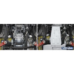 Blindage moteur Rival pour Jeep Wrangler JL 2018-2021