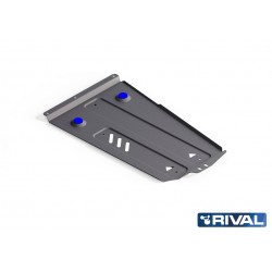 Blindages de protection aluminium Rival pour Mitsubishi Pajero