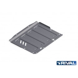 Blindages de protection aluminium Rival pour Mitsubishi Pajero