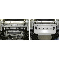 Blindages de protection aluminium Rival pour Mitsubishi Pajero