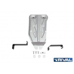 Blindages de protection aluminium Rival pour Dacia Duster