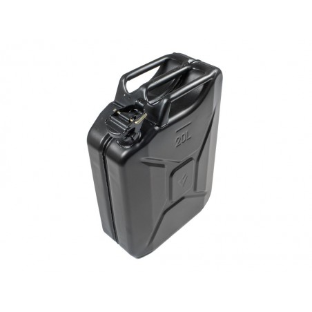 Jerrycan 20L - Finition en acier mat noir