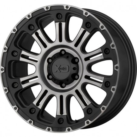 Jante Aluminium KMC XD829 Hoss 2 Satin Black Machined Gray Tint