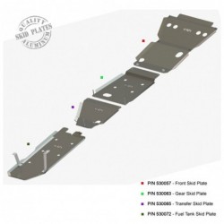 Bindages aluminium Asfir pour Isuzu D-Max de 2004 à 2011