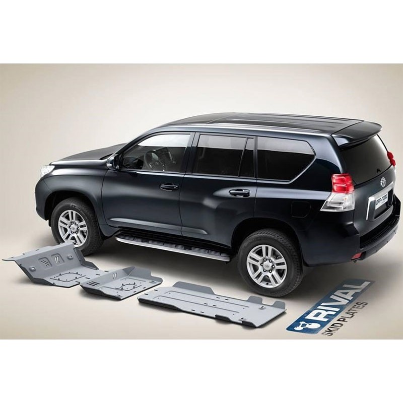 Blindages protection aluminium Rival 6mm Toyota Land Cruiser LC150.155 Blindages protection aluminium Rival 6mm Toyota Land Cruiser LC150.155