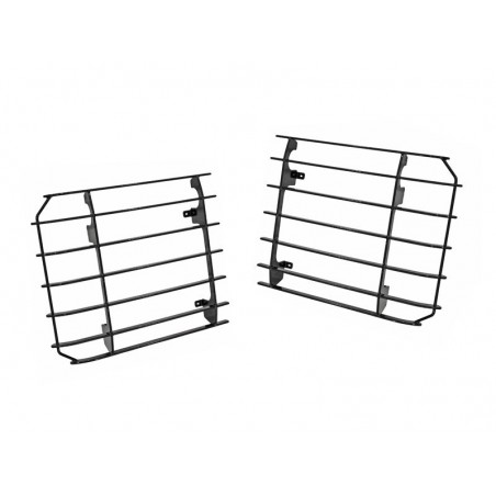 Grilles de protection de feux avant pour un Land Rover Defender (1983-2016)