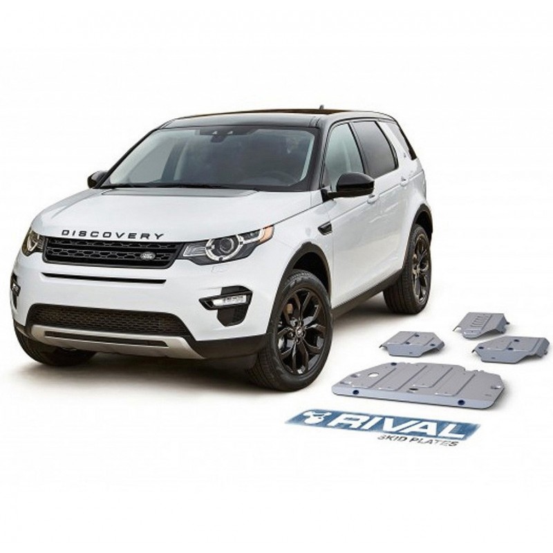Blindages de protection aluminium Rival pour Land Rover Discovery Sport