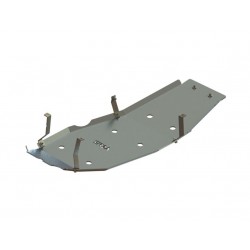 Blindage aluminium réservoir Asfir pour Mitsubishi Pajero 3,2DI-D 2007-2018