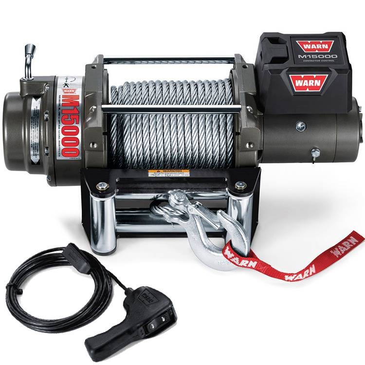 Treuil Warn M15000 6,8 tonnes 24 volts Treuil Warn M15000 6,8 tonnes 24 volts