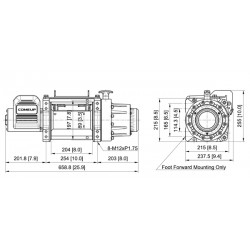 Treuil Come-Up Walrus 16.5 7,4 tonnes 24 volts