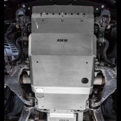 Blindage aluminium avant moteur Asfir pour Toyota VDJ200 Diesel 2007-2014