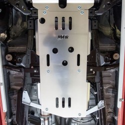 Blindage aluminium Asfir boîtes vitesses/transfert pour Mitsubishi L200 Boîte Auto de 2016 à 2021