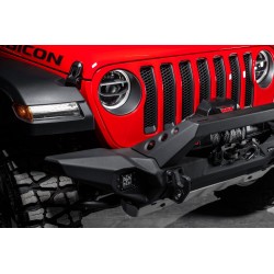 Pare-chocs avant aluminium Rival Jeep Wrangler JK-JL et Gladiator