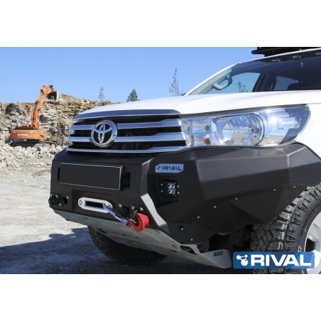 Pare-chocs avant aluminium Rival Toyota Hilux 2016-2018