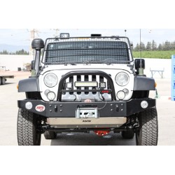 Pare-chocs acier support treuil Asfir pour Jeep Wrangler JK 2007-2017