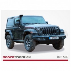 Snorkel Bravo Jeep Wrangler JL et Gladiator JT 2018-2023