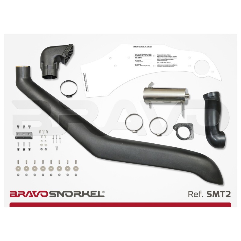 Snorkel Bravo Mitsubishi L200 2006-2015 Snorkel Bravo Mitsubishi L200 2006-2015
