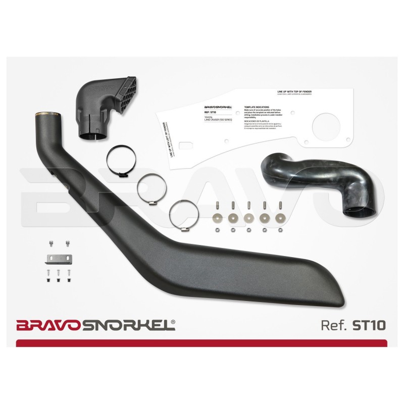 Snorkel Bravo Toyota Landcruiser 100 1998-2007 Snorkel Bravo Toyota Landcruiser 100 1998-2007