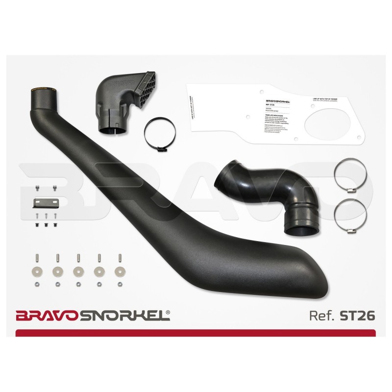 Snorkel Bravo Toyota Hilux Revo à partir de 2016 Snorkel Bravo Toyota Hilux Revo à partir de 2016
