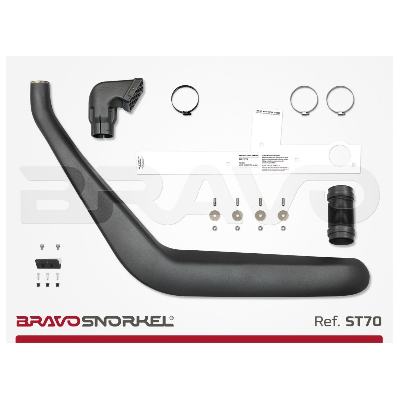 Snorkel Bravo Toyota Land Cruiser LJ/KZJ70.73 Snorkel Bravo Toyota Land Cruiser LJ/KZJ70.73