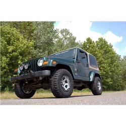 Kit suspension Rough Country +2,5" pour Jeep Wrangler TJ