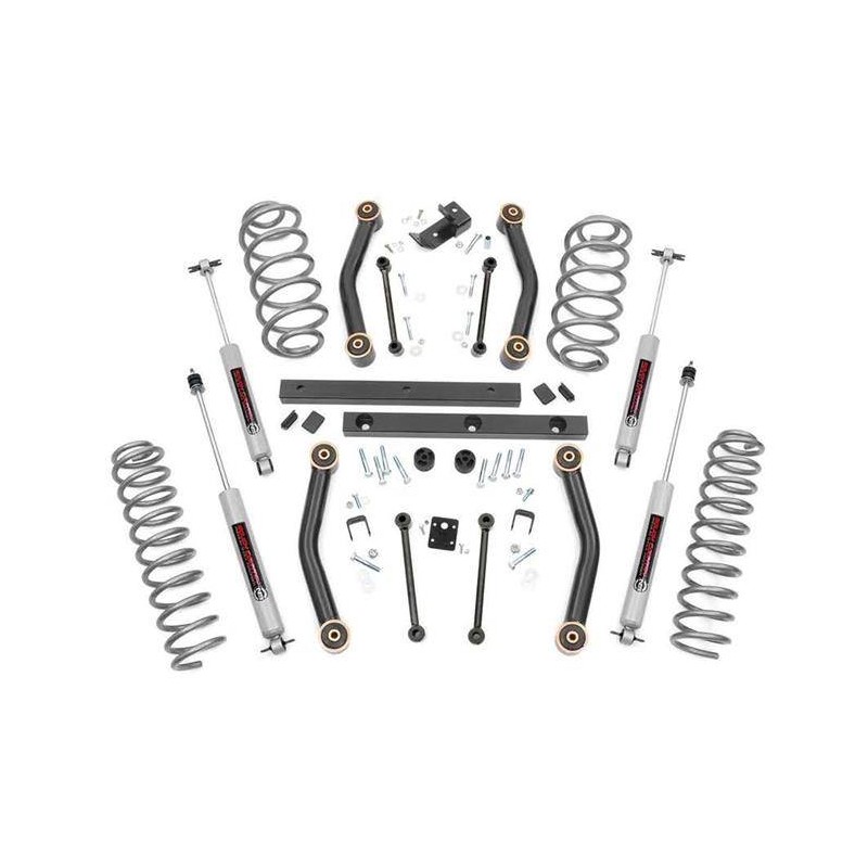 Kit suspension complet Rough Country +10 cm Jeep Wrangler TJ Kit suspension complet Rough Country +10 cm Jeep Wrangler TJ