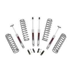 Kit suspension Rough Country +6,3 cm Jeep Wrangler JK 2007-20017