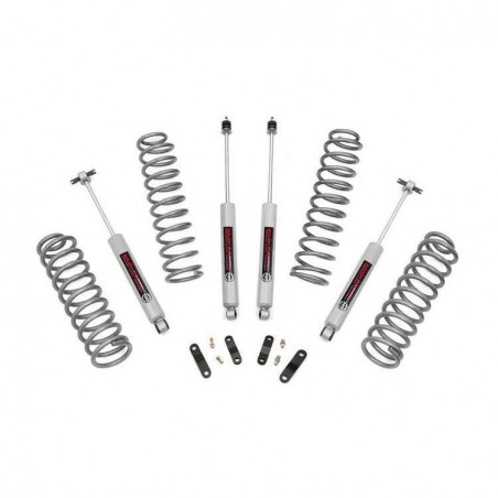 Kit suspension Rough Country +6,3 cm Jeep Wrangler JK 2007-20017