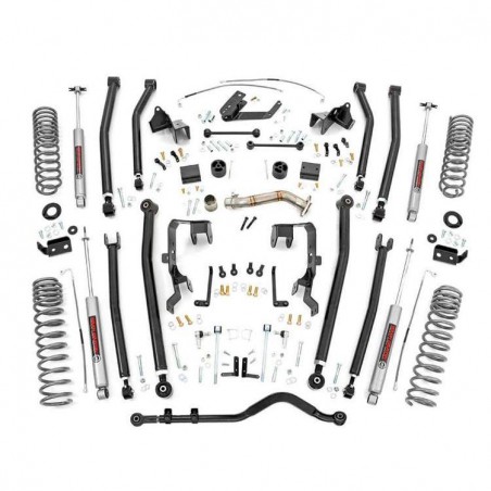 Kit suspension Rough Country Serie X Long Arm +10cm Jeep Wrangler JK 4 portes 2007-20017