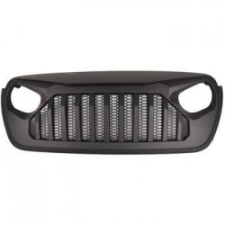 Grille de calandre OFD Angry Eyes Noir Mat Jeep Wrangler JL et Gladiator JT