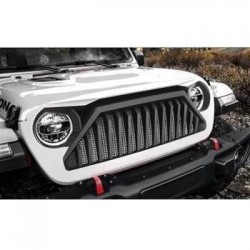 Grille de calandre OFD Angry Eye White Jeep Wrangler JL et Gladiator