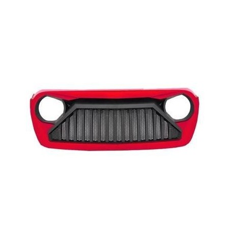 Grille de calandre OFD Angry Eyes Rouge Jeep Wrangler JL et Gladiator JT