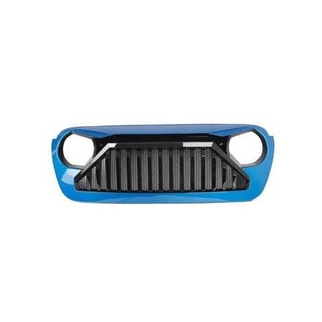 Grille calandre OFD Angry Eyes Blue Wrangler JL